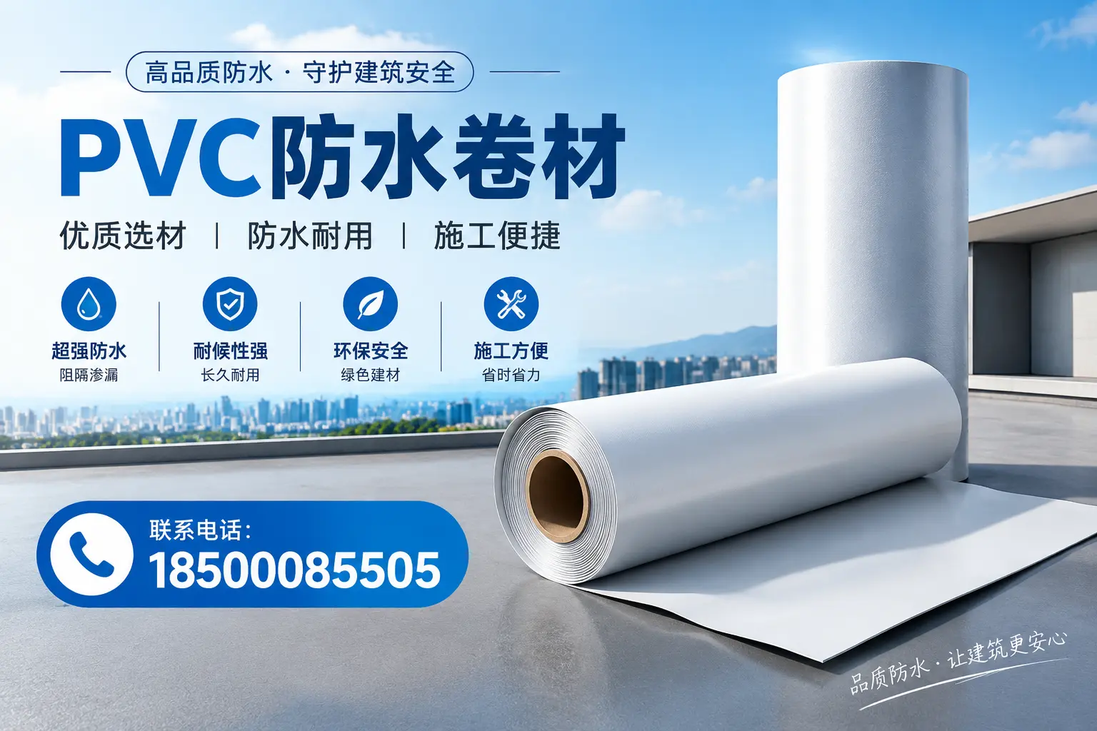 如何评估PVC防水卷材的性价比？汕头消费者必读